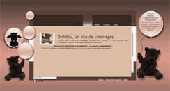 Desktop Screenshot of dididou.fr